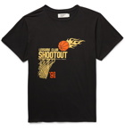 Pasadena Leisure Club - Shootout Printed Cotton-Jersey T-Shirt - Black