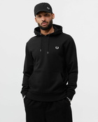 Fred Perry Tipped Hooded Sweatshirt Black - Mens - Hoodies