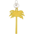 Palm Angels Yellow Palm Tree Keychain