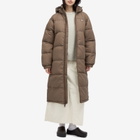 Dickies Women's Alatna Long Puffer Coat in Mushroom