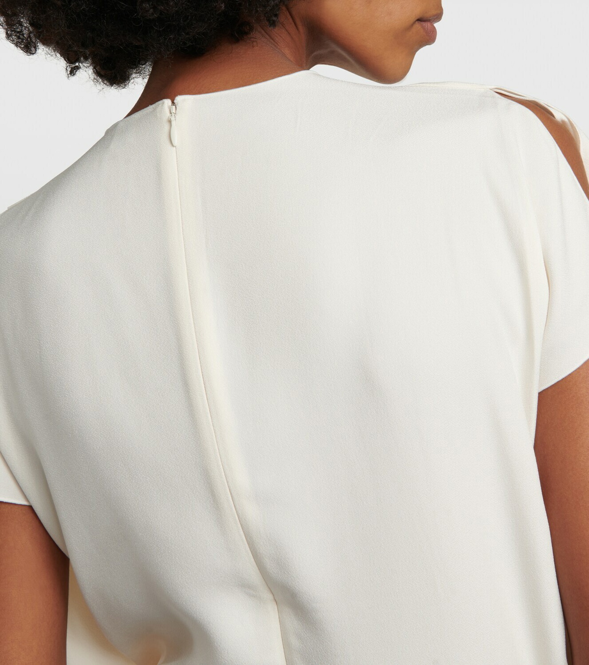 Toteme Draped satin top