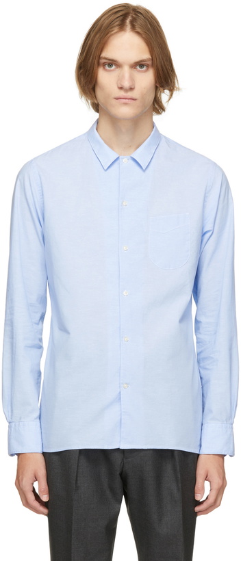 Photo: Officine Générale Blue Batiste Shirt