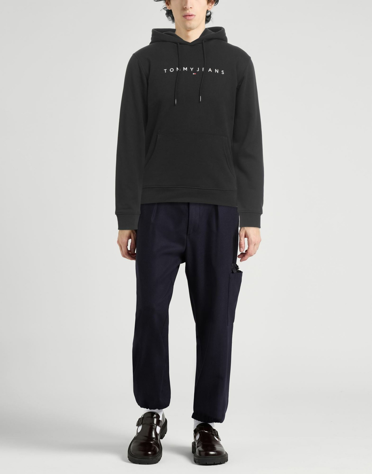 Tommy Jeans Mens Sweatshirt in Black