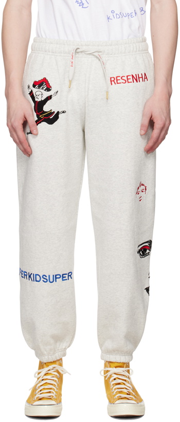 Photo: KidSuper Gray Super Sweatpants