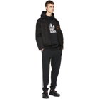 adidas Originals Black 3 Stripe Lounge Pants