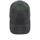 A.P.C. Black Watch Baseball Cap