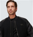 Dolce&Gabbana - Logo wool-blend bomber jacket