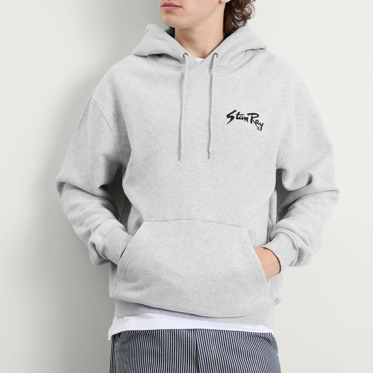 Stan Ray Men's Stan OG Hoodie in Grey Heather