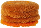 MAKI RUGS Orange Doodle Coaster Set