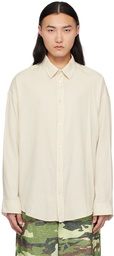 Acne Studios Off-White Button-Up Shirt