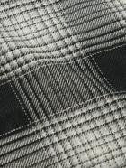 Theory - Noll Luxe Checked Cotton-Flannel Shirt - Gray