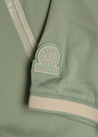 Sandbanks Logo Cotton Polo Shirt Sage