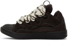 Lanvin Brown Curb Sneakers