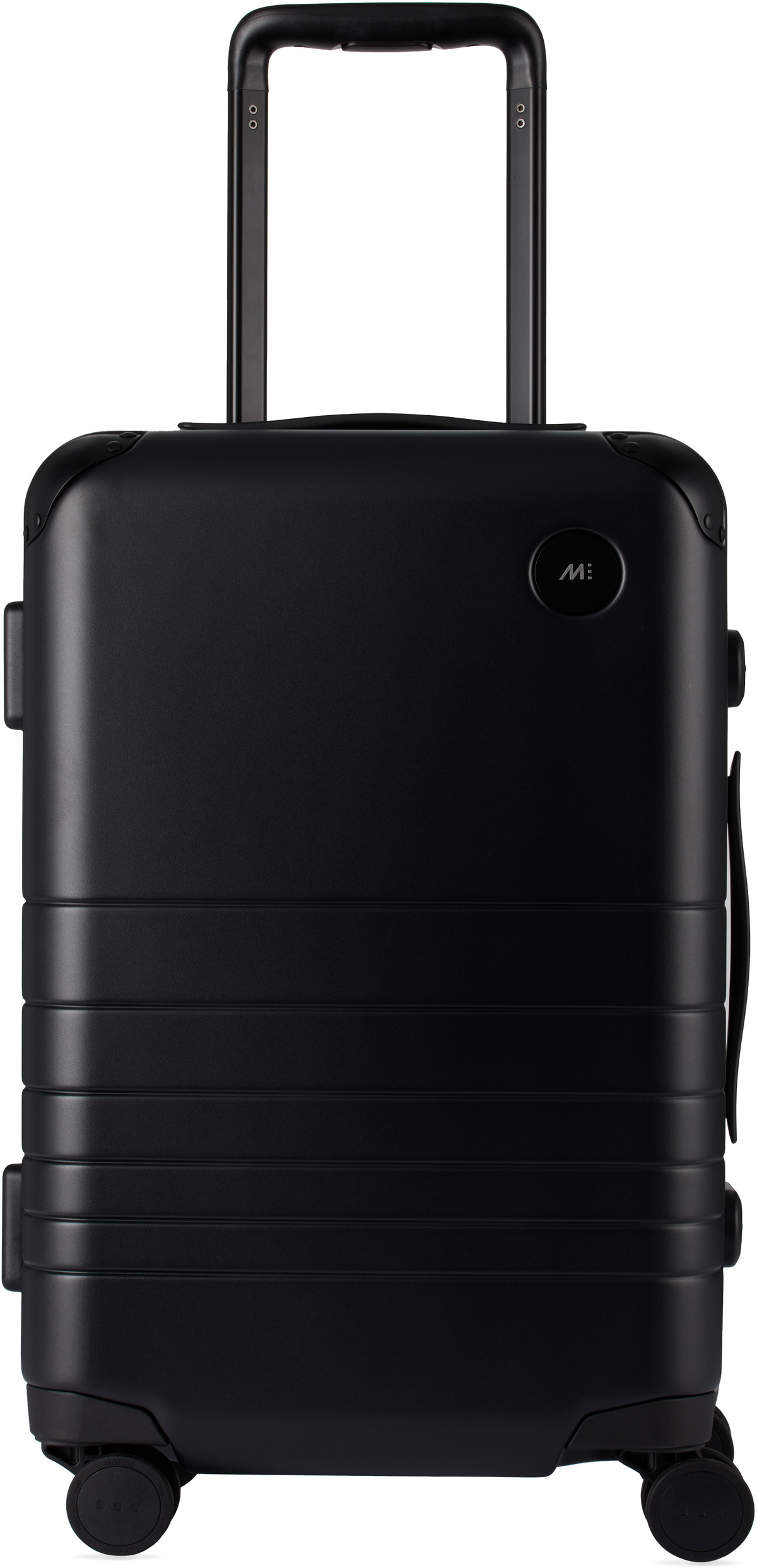 Monos Black Hybrid Carry-On Suitcase