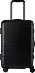 Monos Black Hybrid Carry-On Suitcase