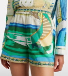 Tory Burch Printed cotton shorts