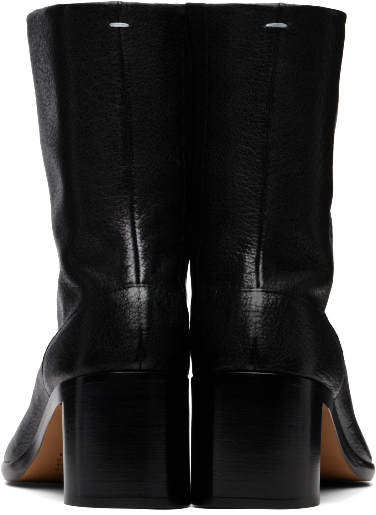 Maison Margiela Black Tabi Ankle Boots
