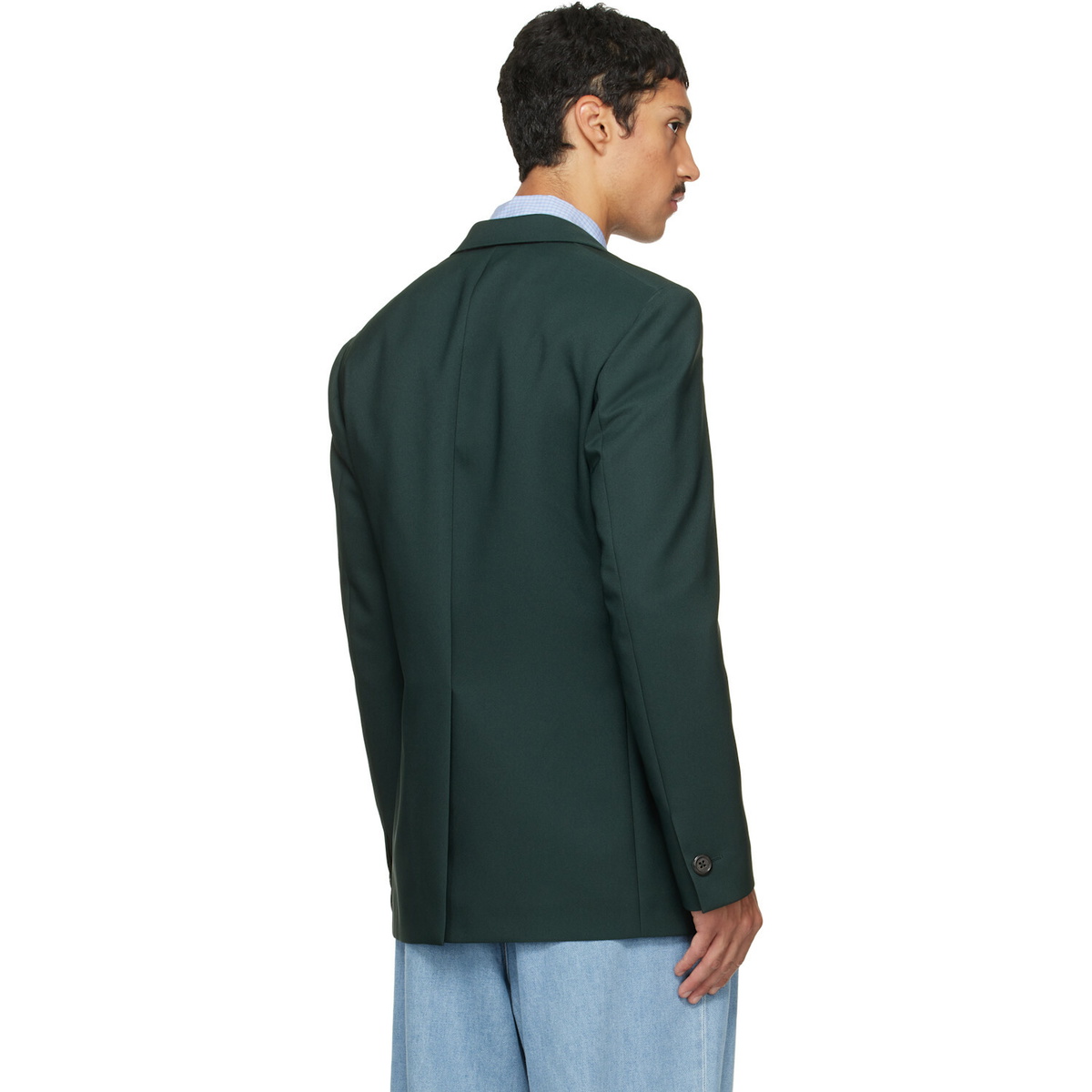 Marni Green Twill Blazer