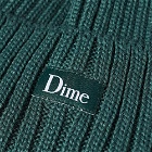 Dime Men's Classic Rib Beanie in Dark Green