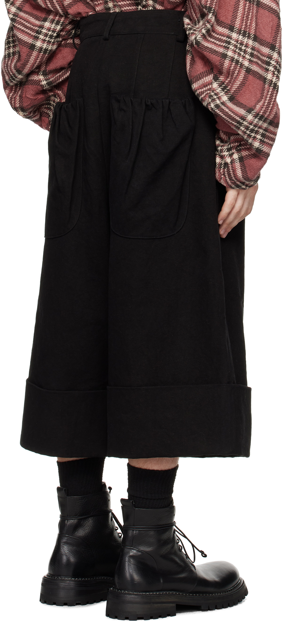 Rivington Roi Rebis Black 'INRI' Shorts