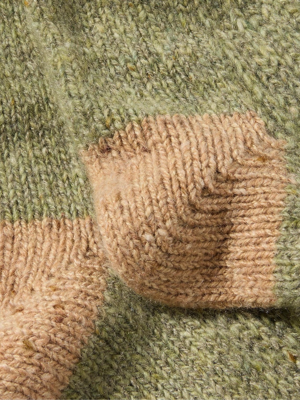 Johnstons of Elgin - Ribbed Donegal Cashmere-Blend Socks