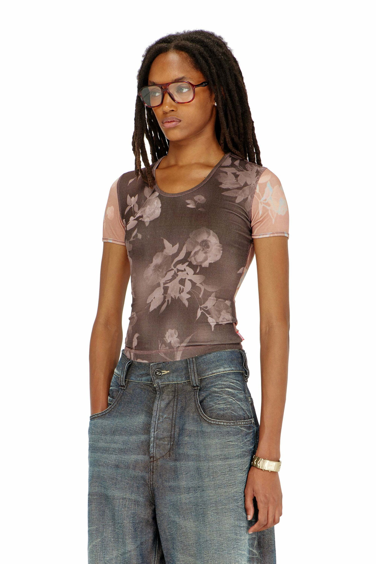 Diesel Blue M-Anaheim T-Shirt Diesel