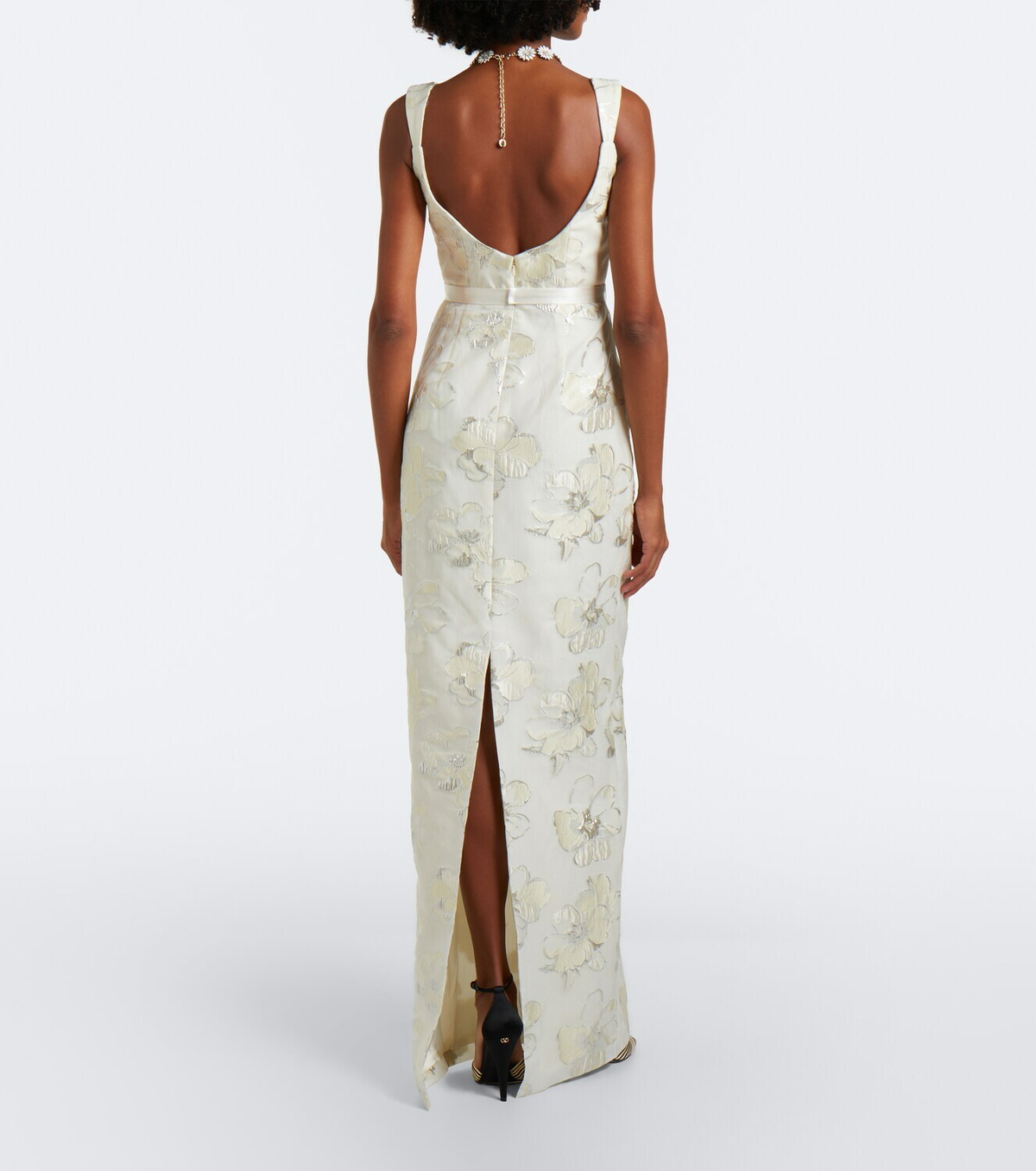 Markarian Bridal Robin belted jacquard gown