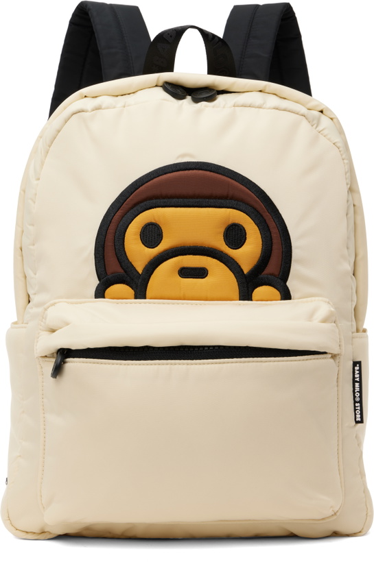 Photo: BAPE Off-White Baby Milo Medium Backpack