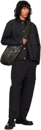 Omar Afridi SSENSE Exclusive Khaki Quilted Lidia Tote