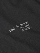 Rag & Bone - 425 Logo-Print Cotton-Jersey T-Shirt - Gray
