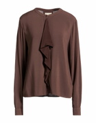 Alessia Santi Womens Top Dark in Brown