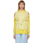 Loewe Yellow Trompe LOeil Sweater