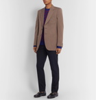 Gucci - Brown Slim-Fit Striped Herringbone Wool-Blend Blazer - Brown