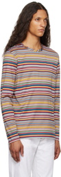 Paul Smith Multicolor Signature Stripe Long Sleeve T-Shirt