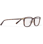Brioni - Square-Frame Tortoiseshell Acetate Optical Glasses - Brown