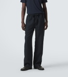 Saman Amel Linen straight pants