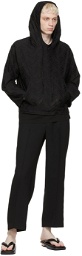 Sasquatchfabrix. Black Polyester Trousers