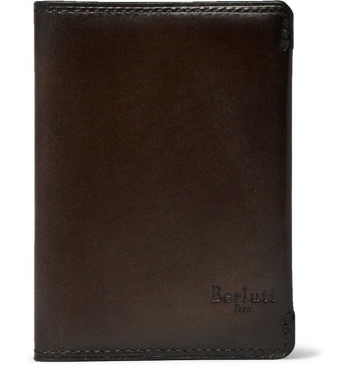 Photo: Berluti - Ideal Leather Bifold Cardholder - Men - Brown
