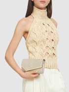JIMMY CHOO - Emmie Infinity Glittered Clutch