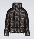 Givenchy Leather puffer jacket