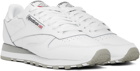 Reebok Classics White Classic Leather Sneakers