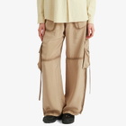 Acne Studios Women's Cargo Trousers in Charcoal Grey
