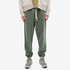 Nigel Cabourn Men's Embroidered Arrow Sweat Pant in Sports Green