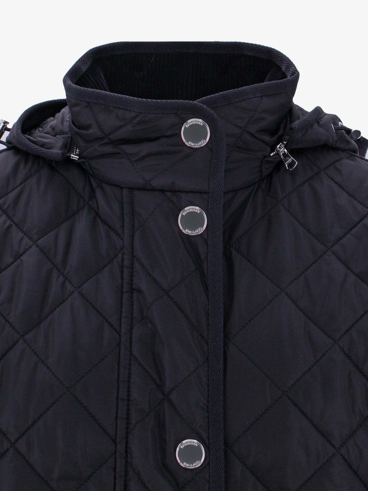 ジャケット BURBERRY Women Jackets 8104995 A1189 Black Burberry Jacket Black Womens Burberry