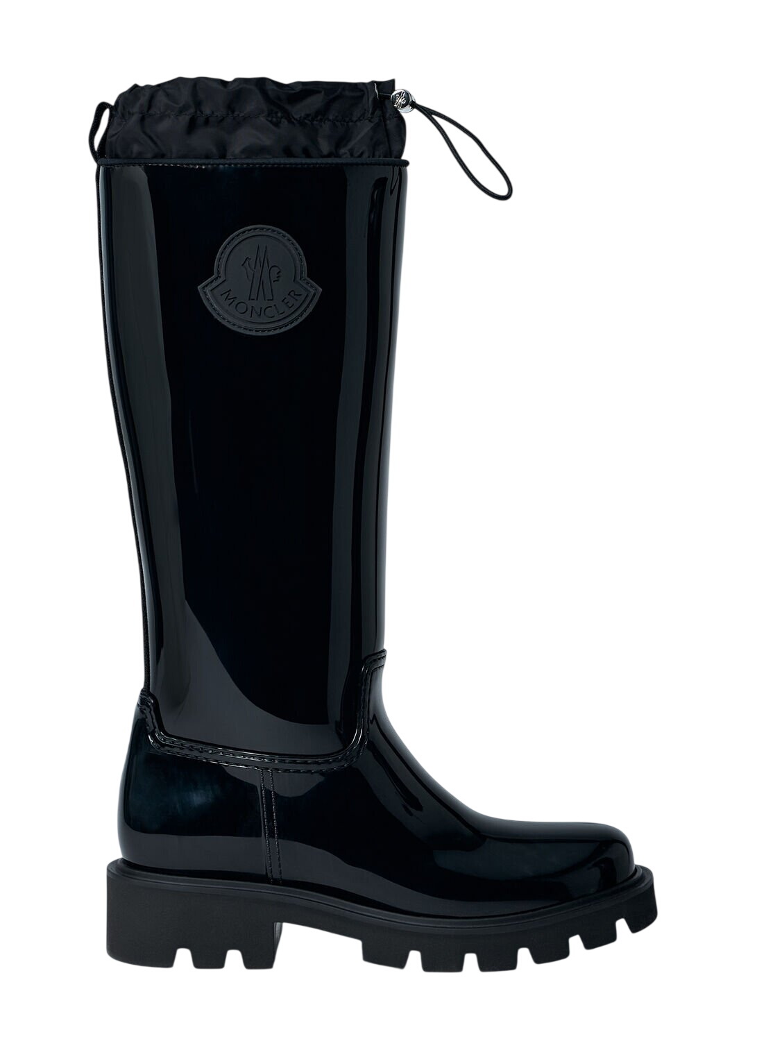 MONCLER Kickstream High Rubber Rain Boots Moncler