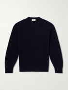 Altea - Ribbed Virgin Wool Sweater - Blue