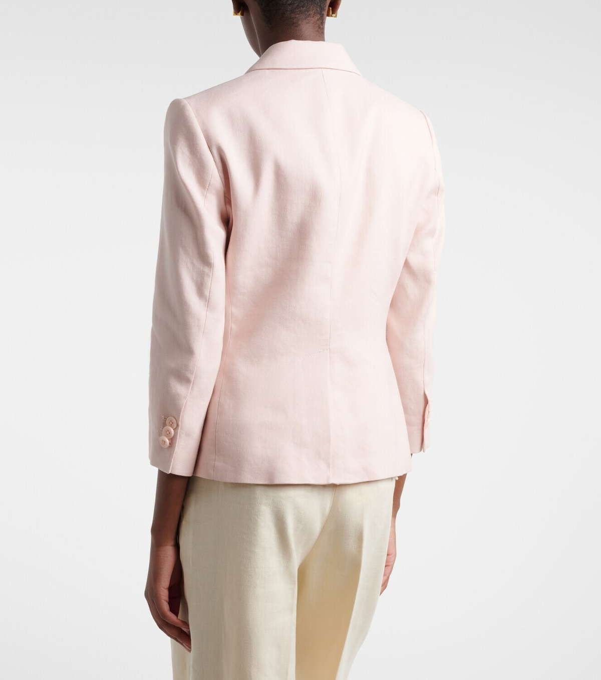 Dorothee Schumacher Casual Sophistication linen and cotton blazer