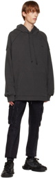 Juun.J Gray Carryover Hoodie