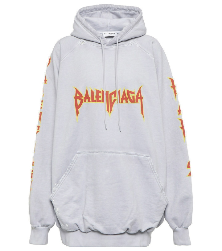 Photo: Balenciaga - Metal oversized cotton hoodie