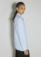 Prada Logo Jacquard Silk Shirt